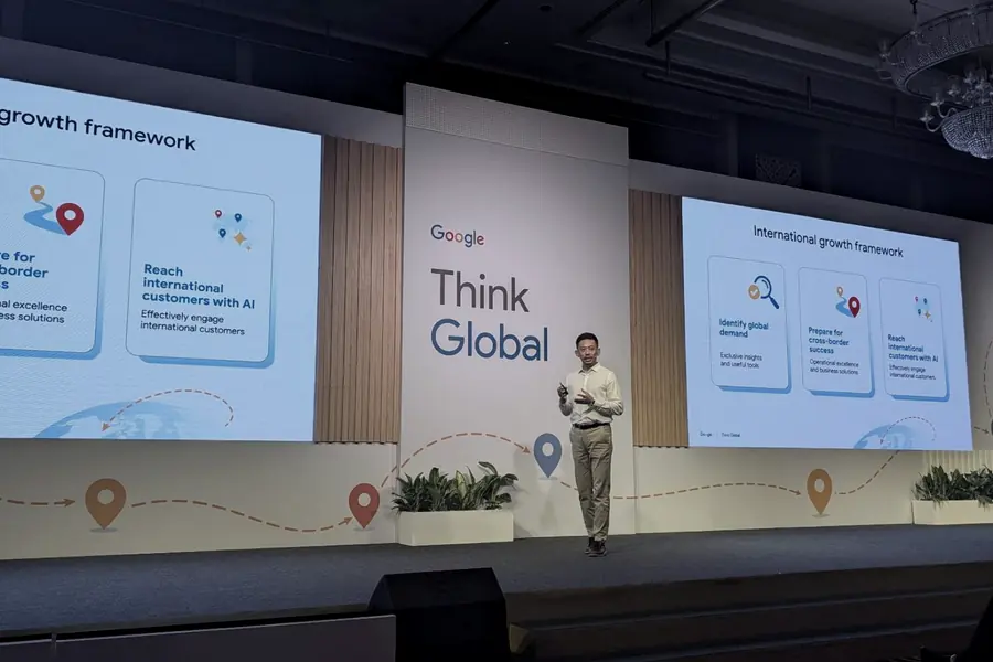 Think Global(Google · インド)で登壇する代表